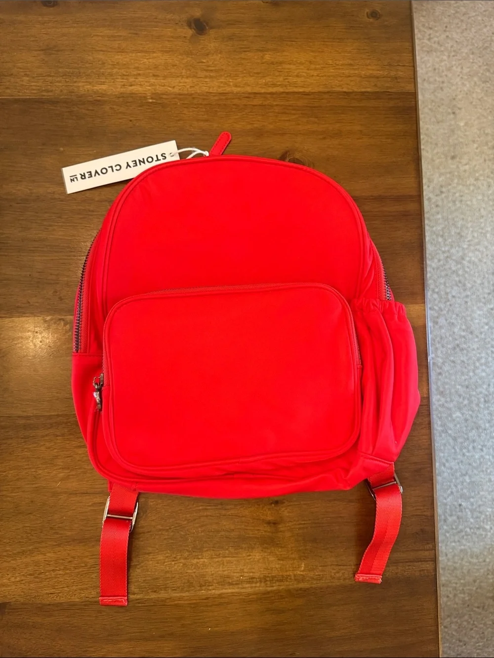 NWT 🏷️ | Stoney Clover Lane | Apple Mini Backpack with Water Bottle Pocket